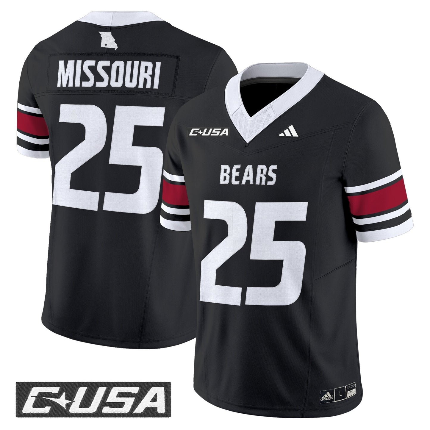Men's Missouri State Bears 2025 Vapor Limited Jersey - All Stitched