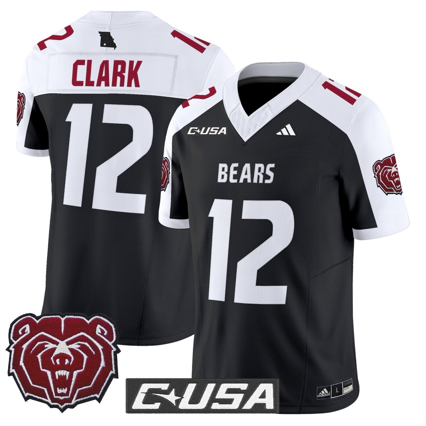 Men's Missouri State Bears 2025 Vapor Limited Jersey - All Stitched