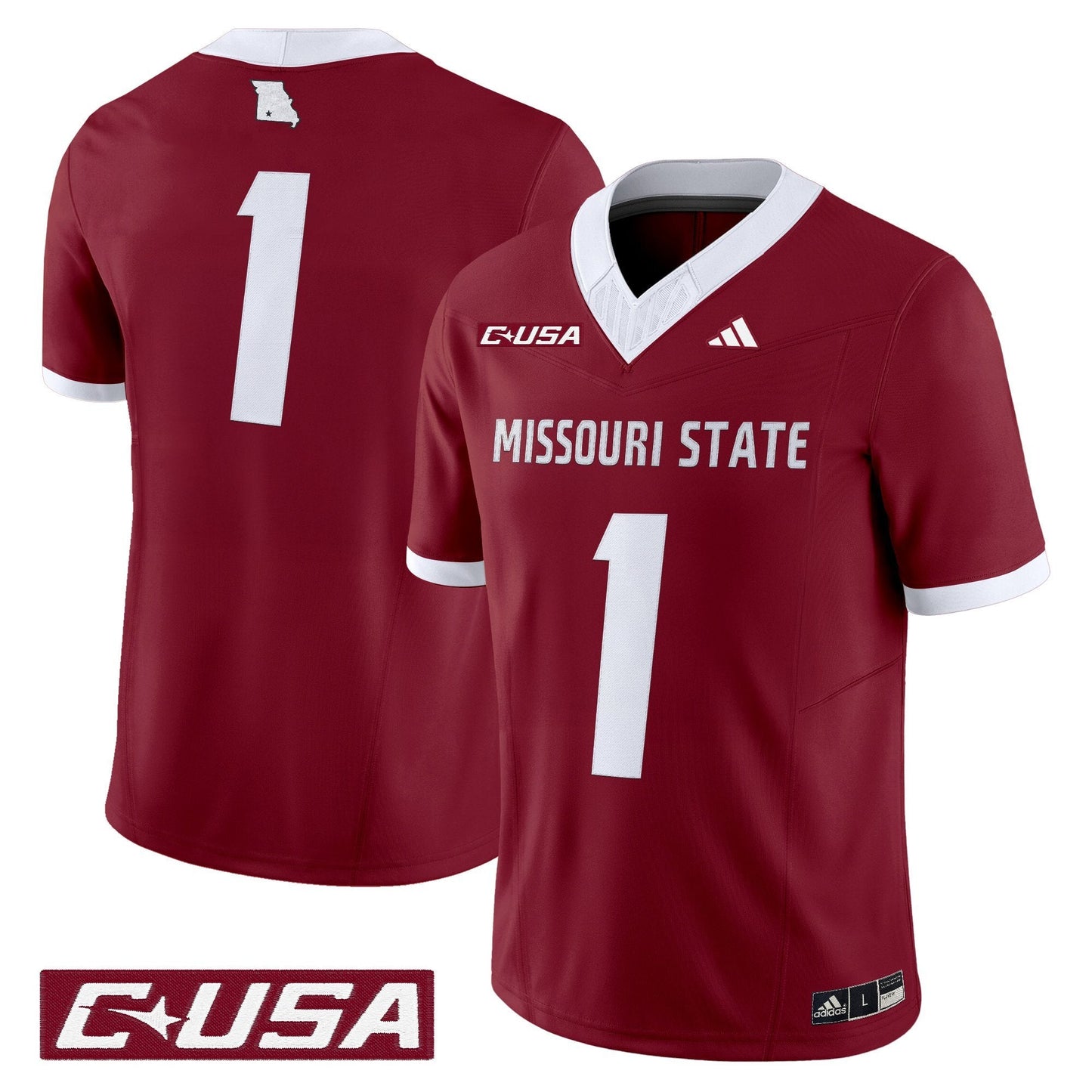 Men's Missouri State Bears 2025 Vapor Limited Jersey - All Stitched