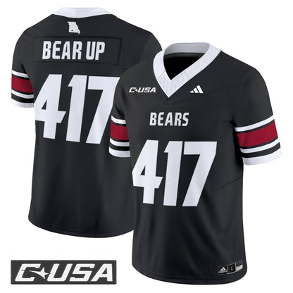 Men's Missouri State Bears 2025 Vapor Limited Jersey - All Stitched
