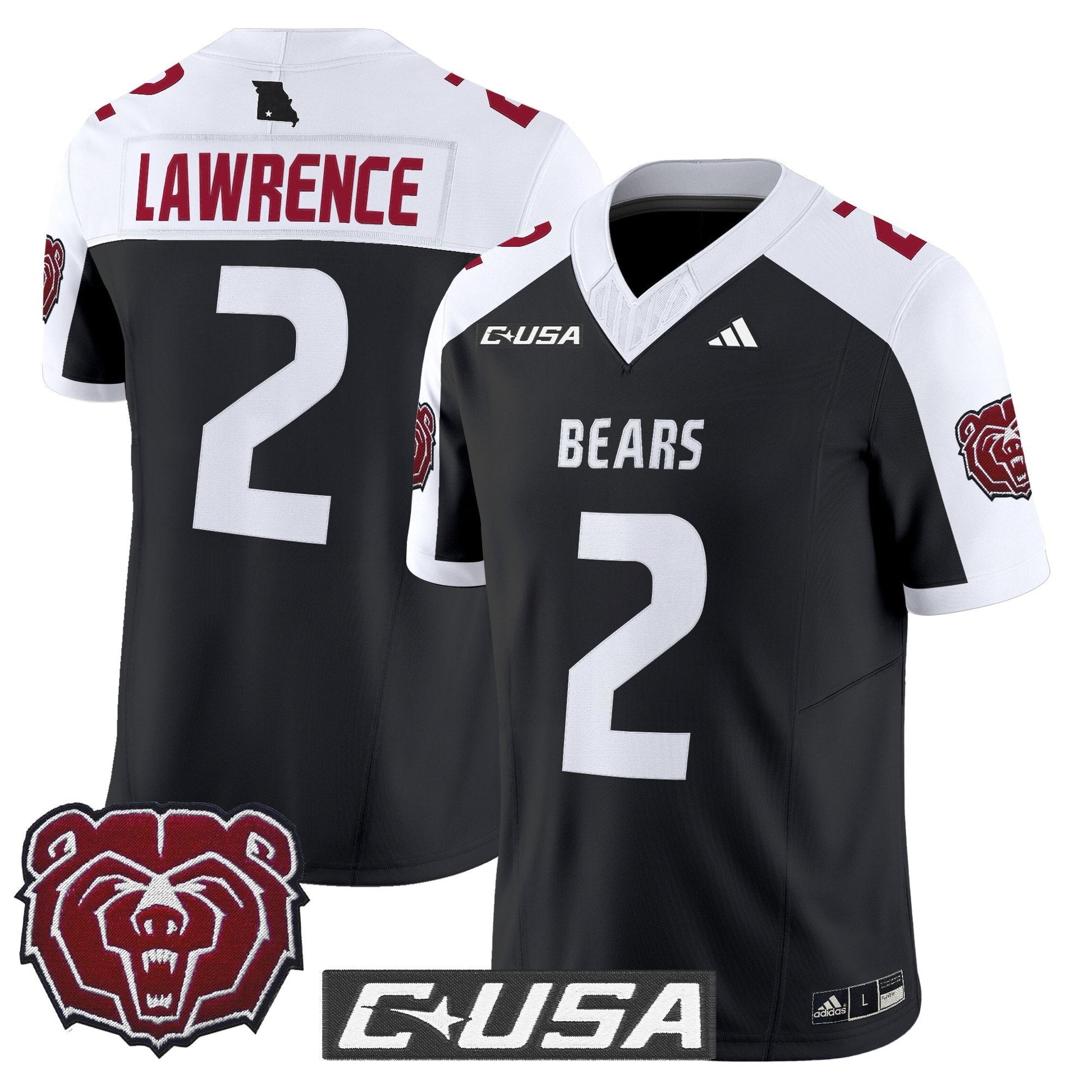 Men's Missouri State Bears 2025 Vapor Limited Jersey - All Stitched