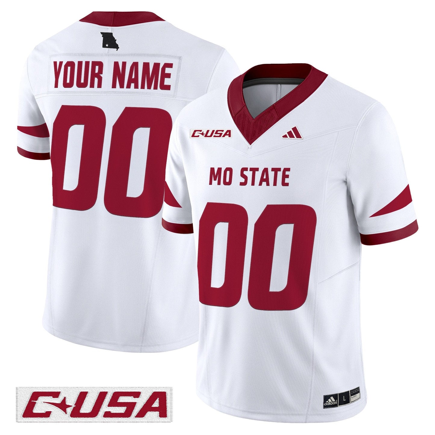 Missouri State Bears 2025 Vapor Limited Custom Jersey - All Stitched