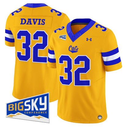 Men's Montana State Bobcats 2025 Vapor Limited Jersey - All Stitched