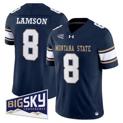 Men's Montana State Bobcats 2025 Vapor Limited Jersey - All Stitched