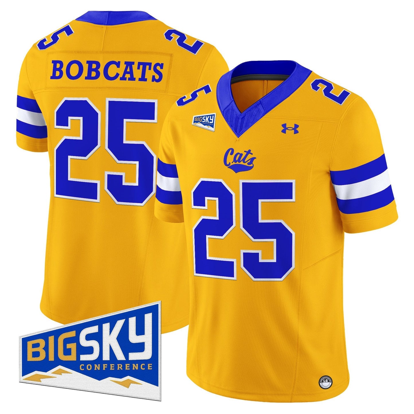 Men's Montana State Bobcats 2025 Vapor Limited Jersey - All Stitched
