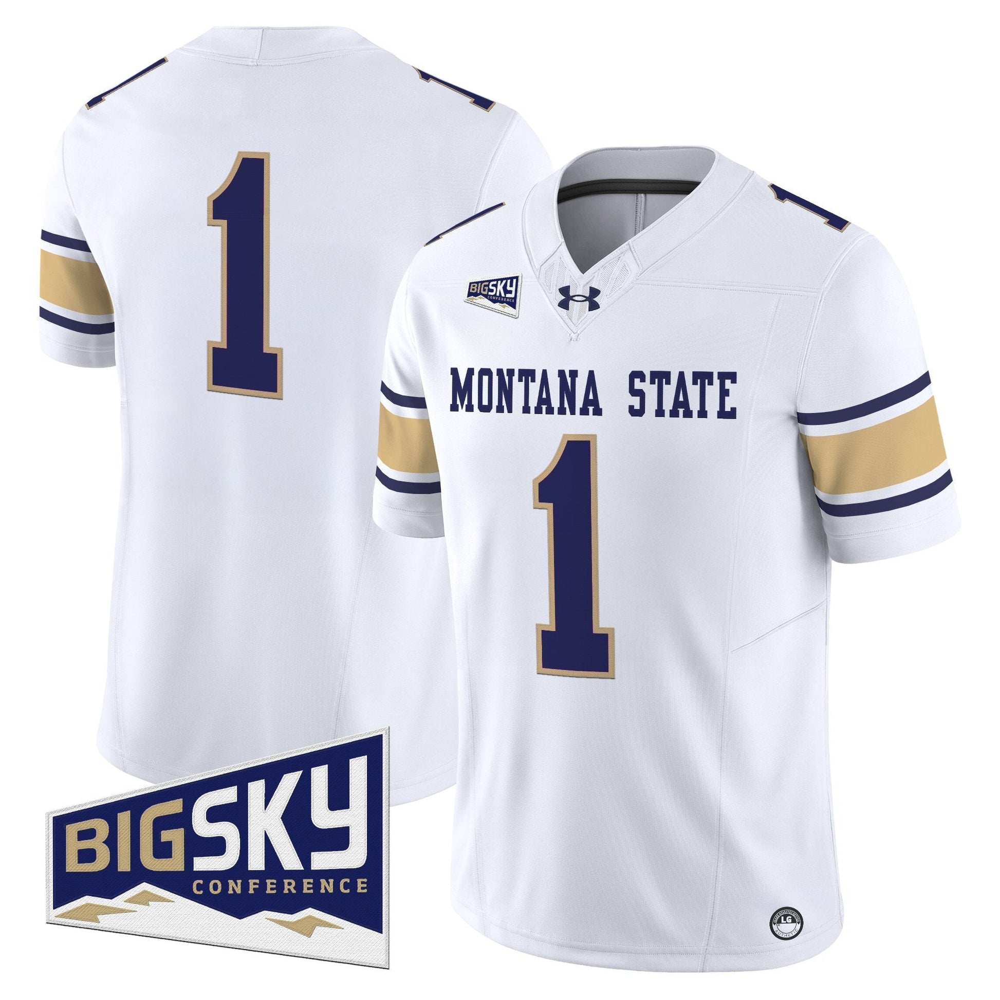 Men's Montana State Bobcats 2025 Vapor Limited Jersey - All Stitched