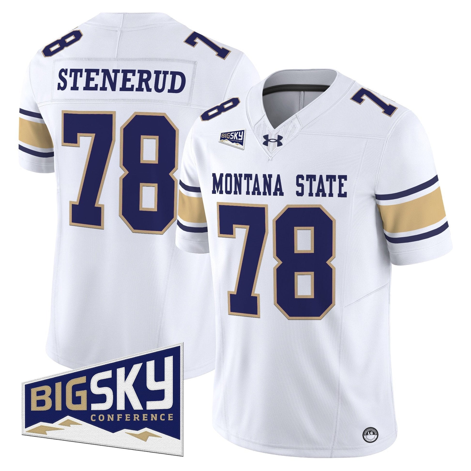 Men's Montana State Bobcats 2025 Vapor Limited Jersey - All Stitched