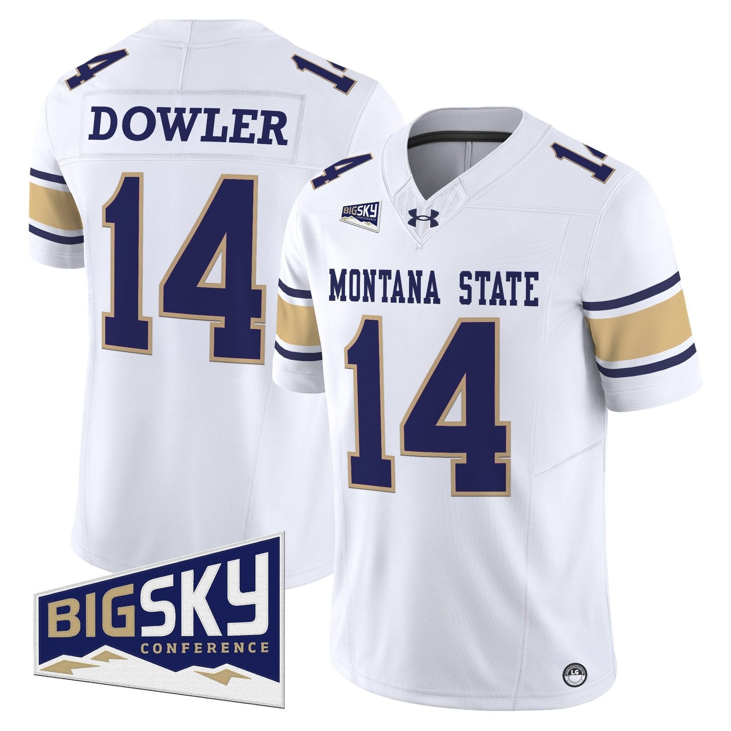 Men's Montana State Bobcats 2025 Vapor Limited Jersey - All Stitched
