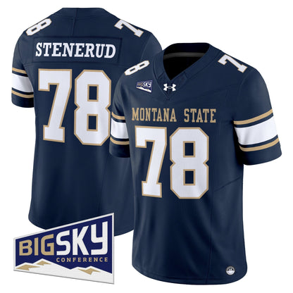 Men's Montana State Bobcats 2025 Vapor Limited Jersey - All Stitched