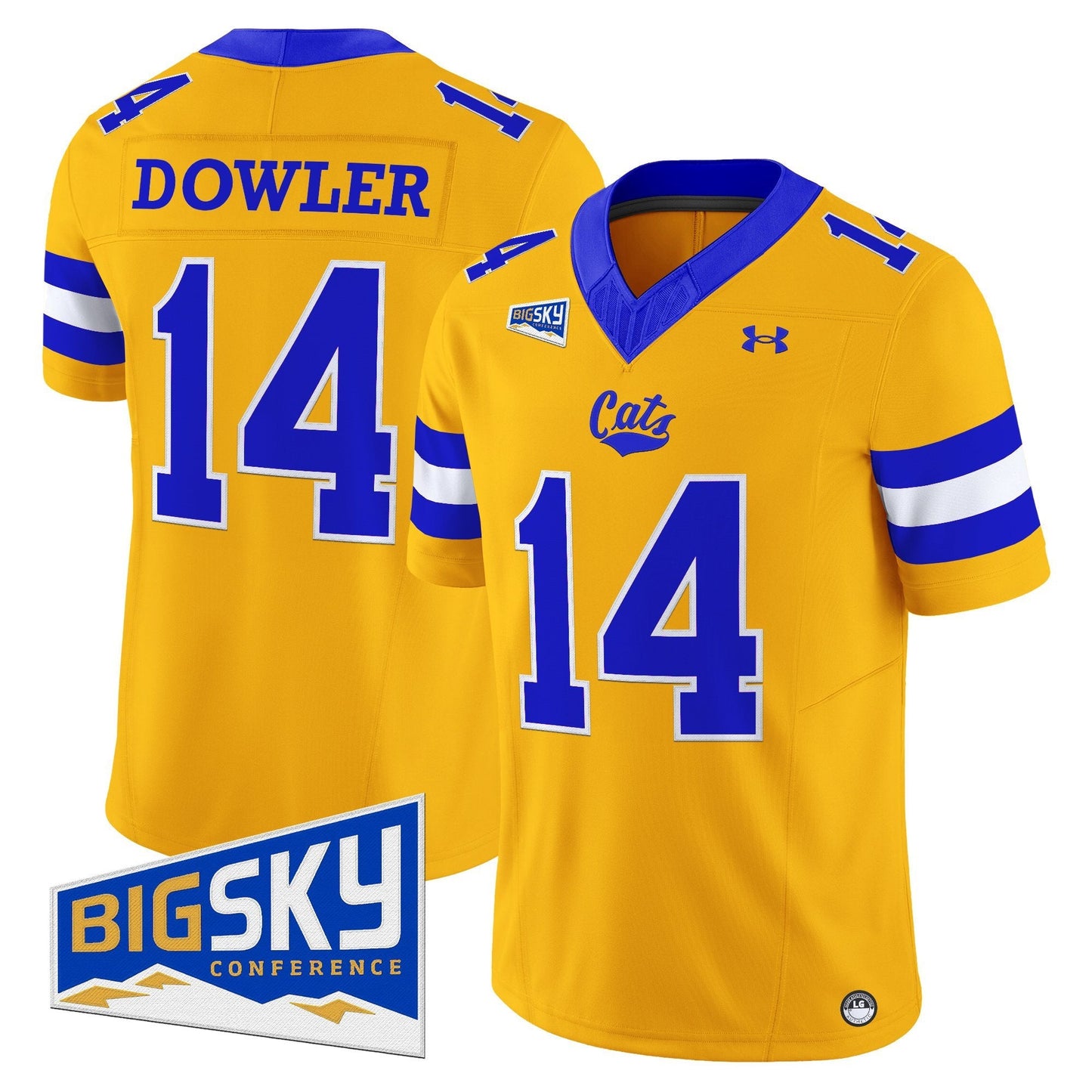 Men's Montana State Bobcats 2025 Vapor Limited Jersey - All Stitched