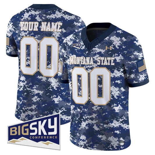 Montana State Bobcats 2025 Vapor Limited Custom Jersey - All Stitched