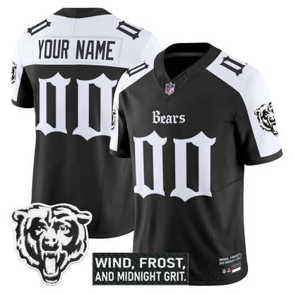 Chicago Bears 'Gothic Midway Legacy' Vapor Limited Custom Jersey - All Stitched