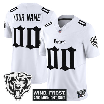 Chicago Bears 'Gothic Midway Legacy' Vapor Limited Custom Jersey - All Stitched