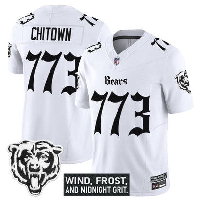 Men's Chicago Bears 'Gothic Midway Legacy' Vapor Limited Jersey - All Stitched