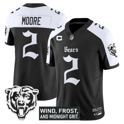 Men's Chicago Bears 'Gothic Midway Legacy' Vapor Limited Jersey - All Stitched