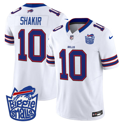 Men's Biggie Smalls × Buffalo Bills Vapor Limited Jersey - All stitched