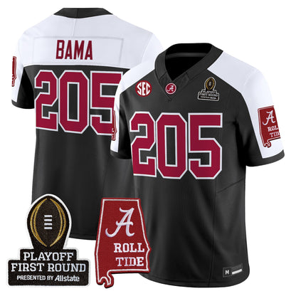 Men's Alabama Crimson Tide 2025 Playoff First Round Vapor Limited Jersey - All Stitched