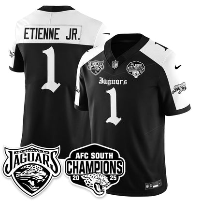 Jacksonville Jaguars Gothic AFC South Division Champions Vapor Limited Jersey - All Stitched
