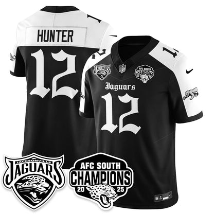 Jacksonville Jaguars Gothic AFC South Division Champions Vapor Limited Jersey - All Stitched