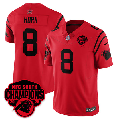 Carolina Panthers Stranger Things NFC South Division Champions Vapor Limited Jersey - All Stitched