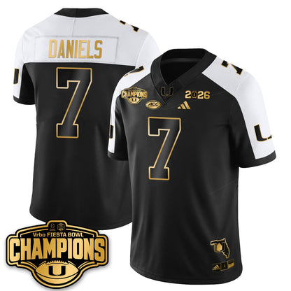 MIA Football Vapor Limited Gold Jersey - Fiesta Bowl Champions - All Stitched
