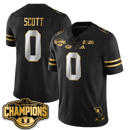 MIA Football Vapor Limited Gold Jersey - Fiesta Bowl Champions - All Stitched
