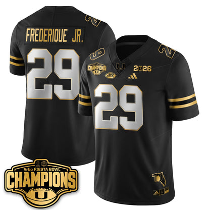 MIA Football Vapor Limited Gold Jersey - Fiesta Bowl Champions - All Stitched