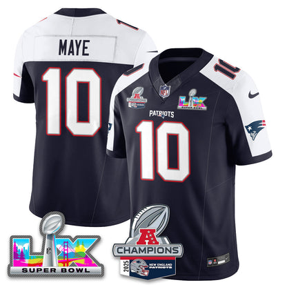 NE 2025 AFC Champions Vapor Limited Jersey V2 - All Stitched