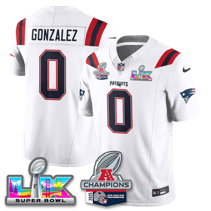 NE 2025 AFC Champions Vapor Limited Jersey V2 - All Stitched
