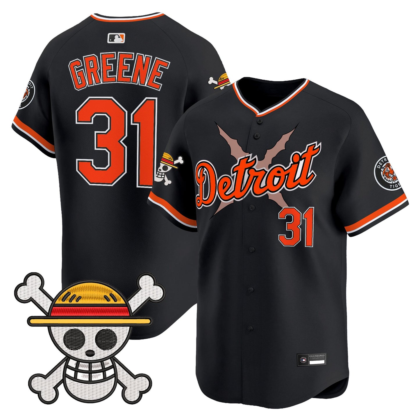 Detroit Tigers x  OP Vapor Premier Limited Jersey - Stitched