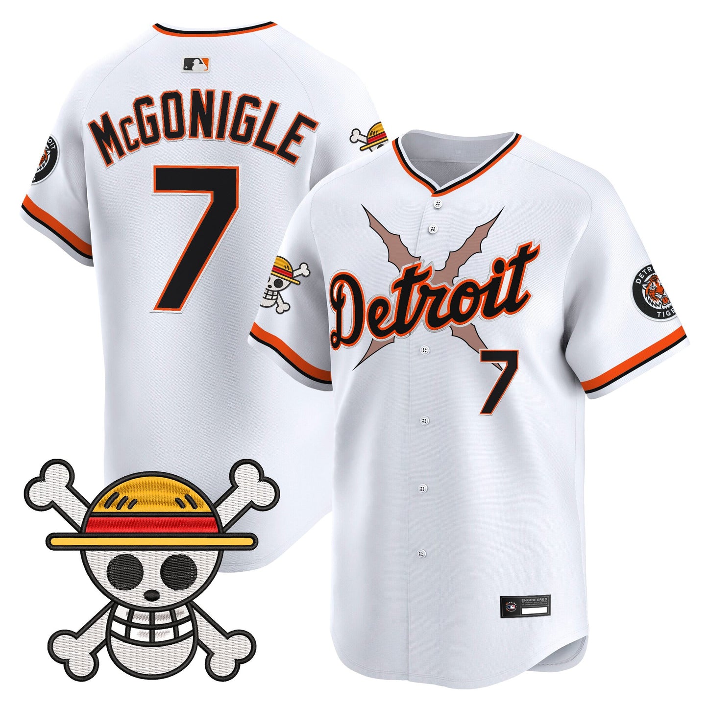 Detroit Tigers x  OP Vapor Premier Limited Jersey - Stitched