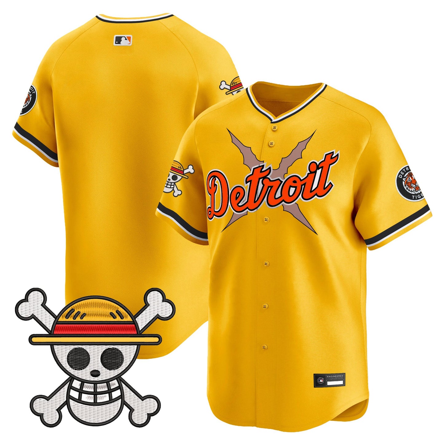 Detroit Tigers x  OP Vapor Premier Limited Jersey - Stitched