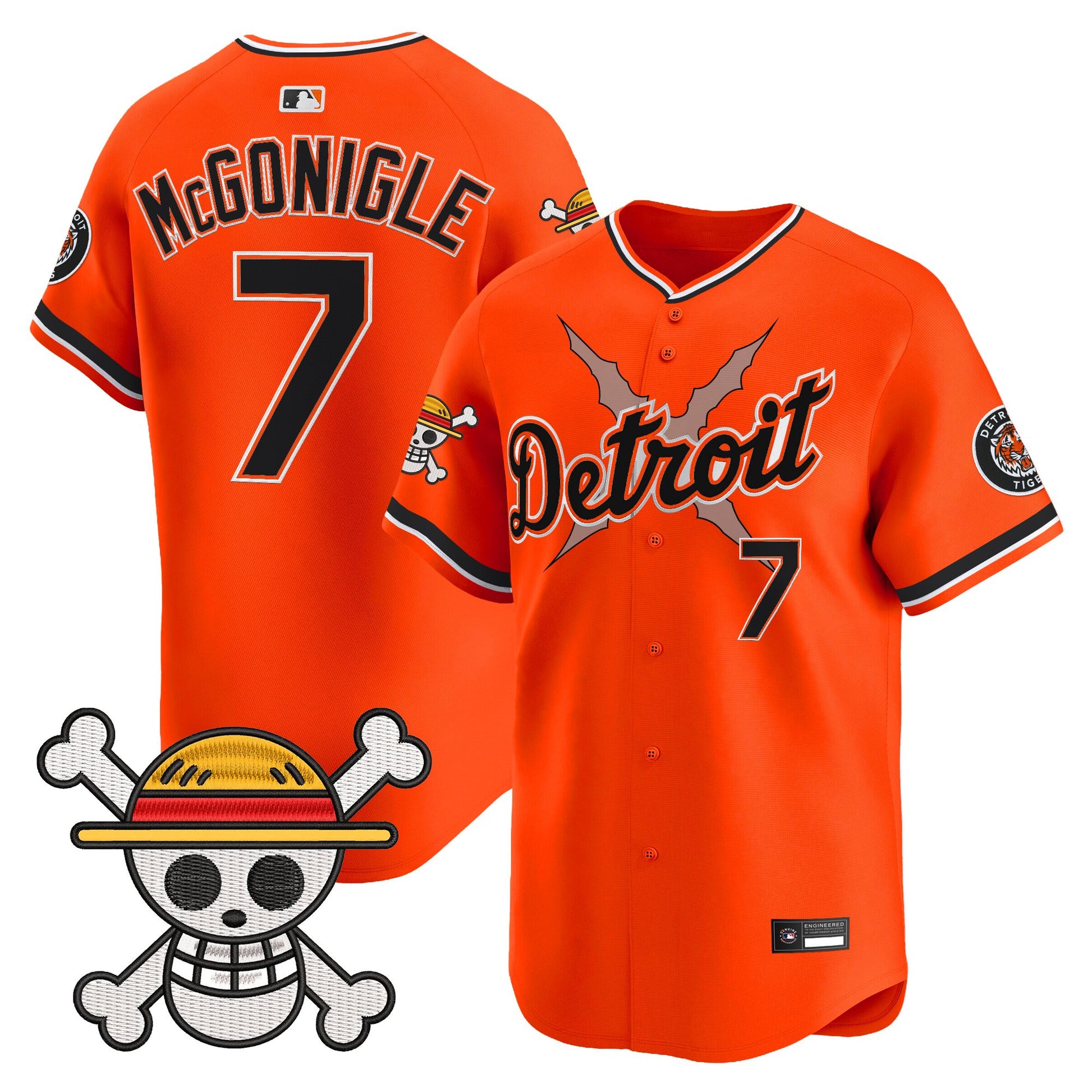 Detroit Tigers x  OP Vapor Premier Limited Jersey - Stitched