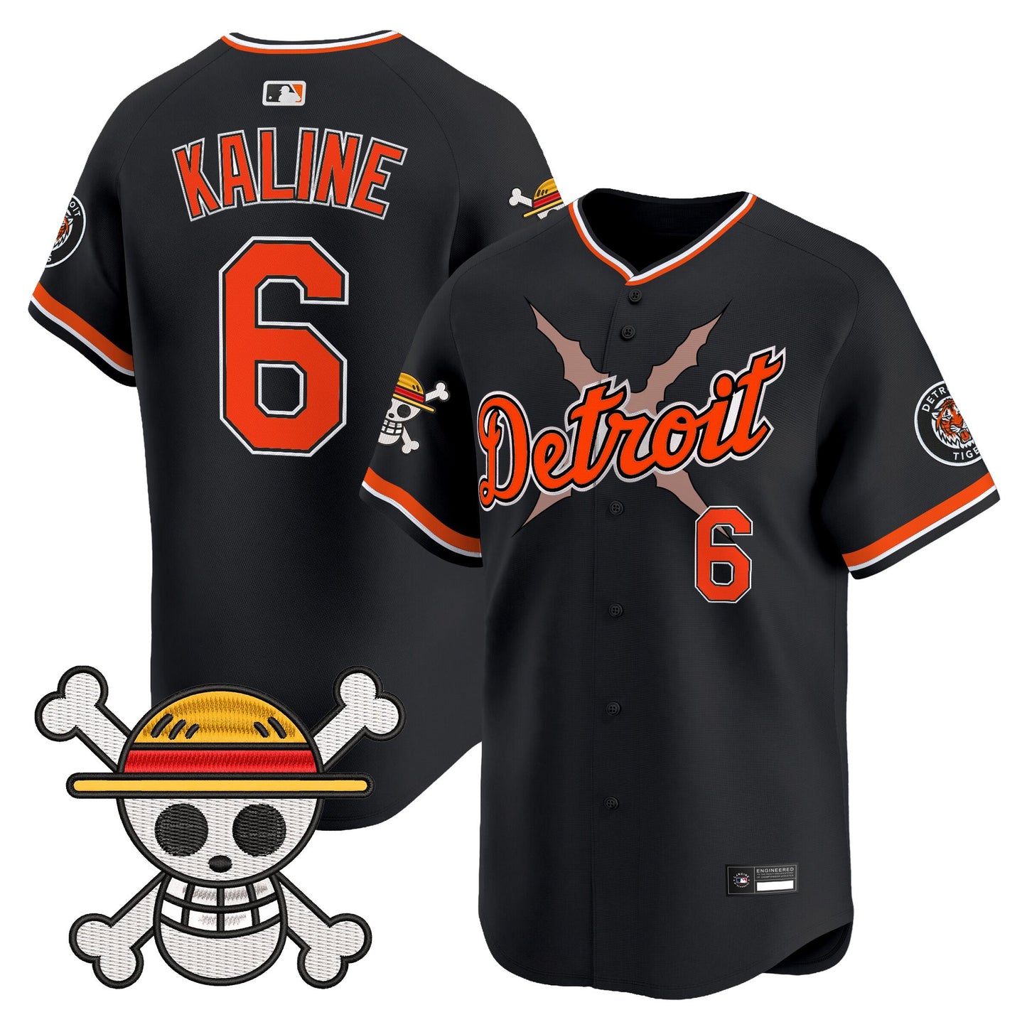 Detroit Tigers x  OP Vapor Premier Limited Jersey - Stitched