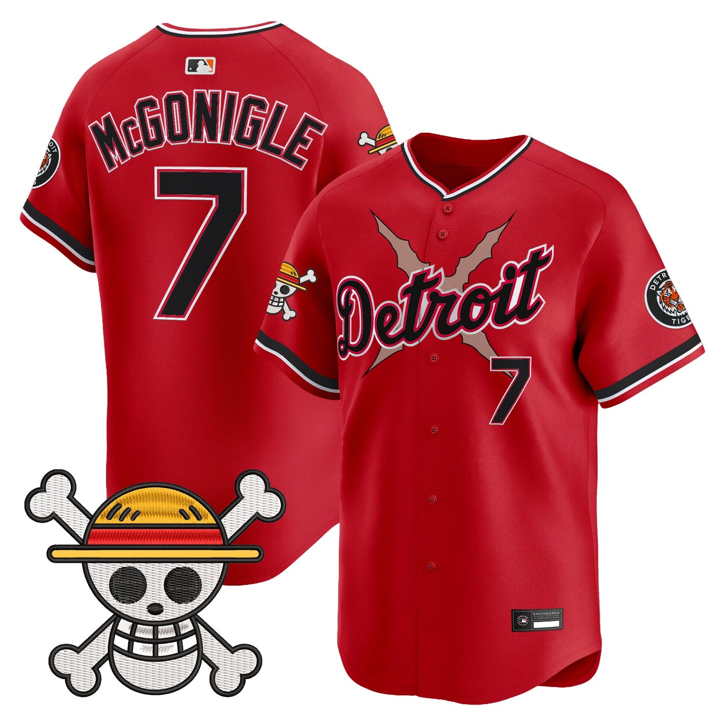 Detroit Tigers x  OP Vapor Premier Limited Jersey - Stitched