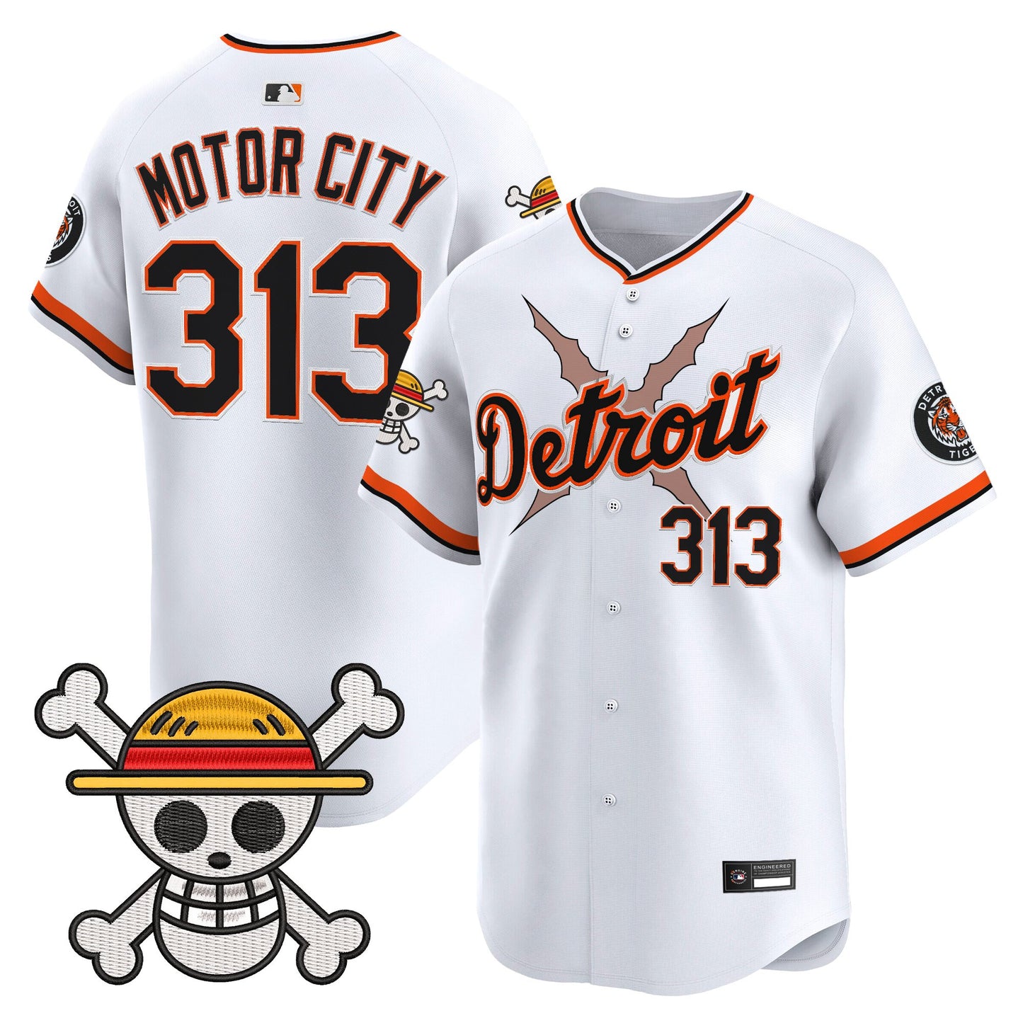 Detroit Tigers x  OP Vapor Premier Limited Jersey - Stitched