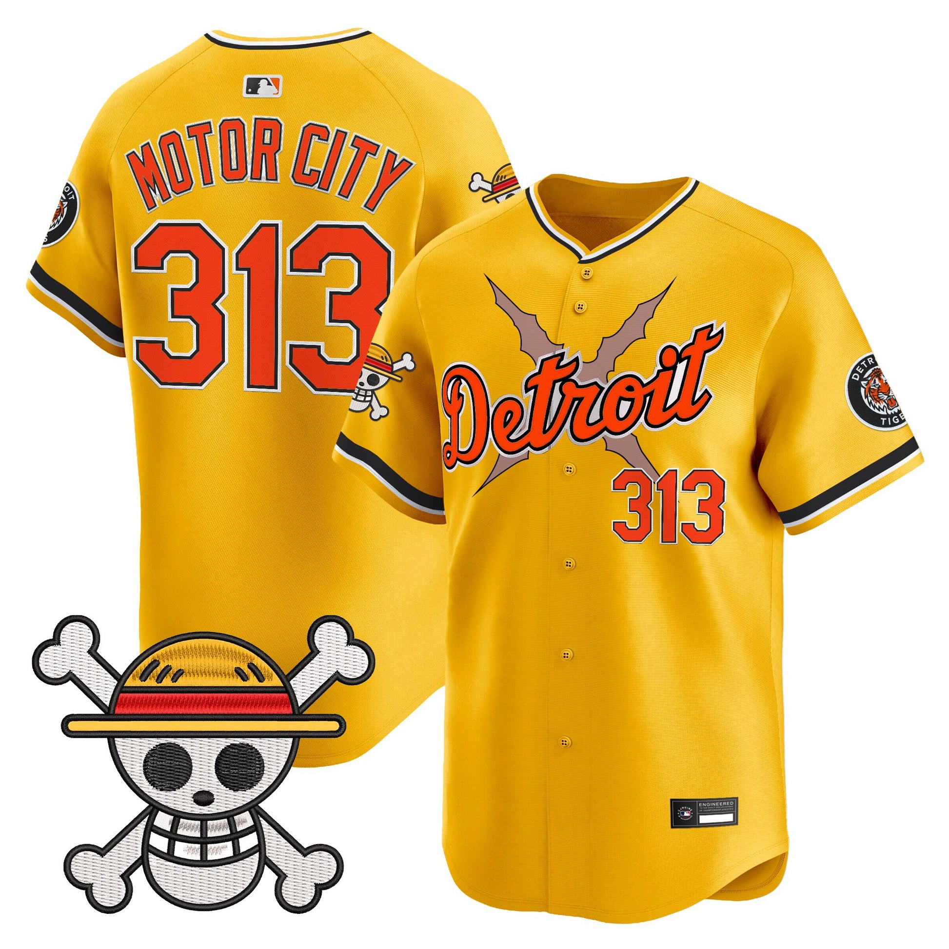Detroit Tigers x  OP Vapor Premier Limited Jersey - Stitched