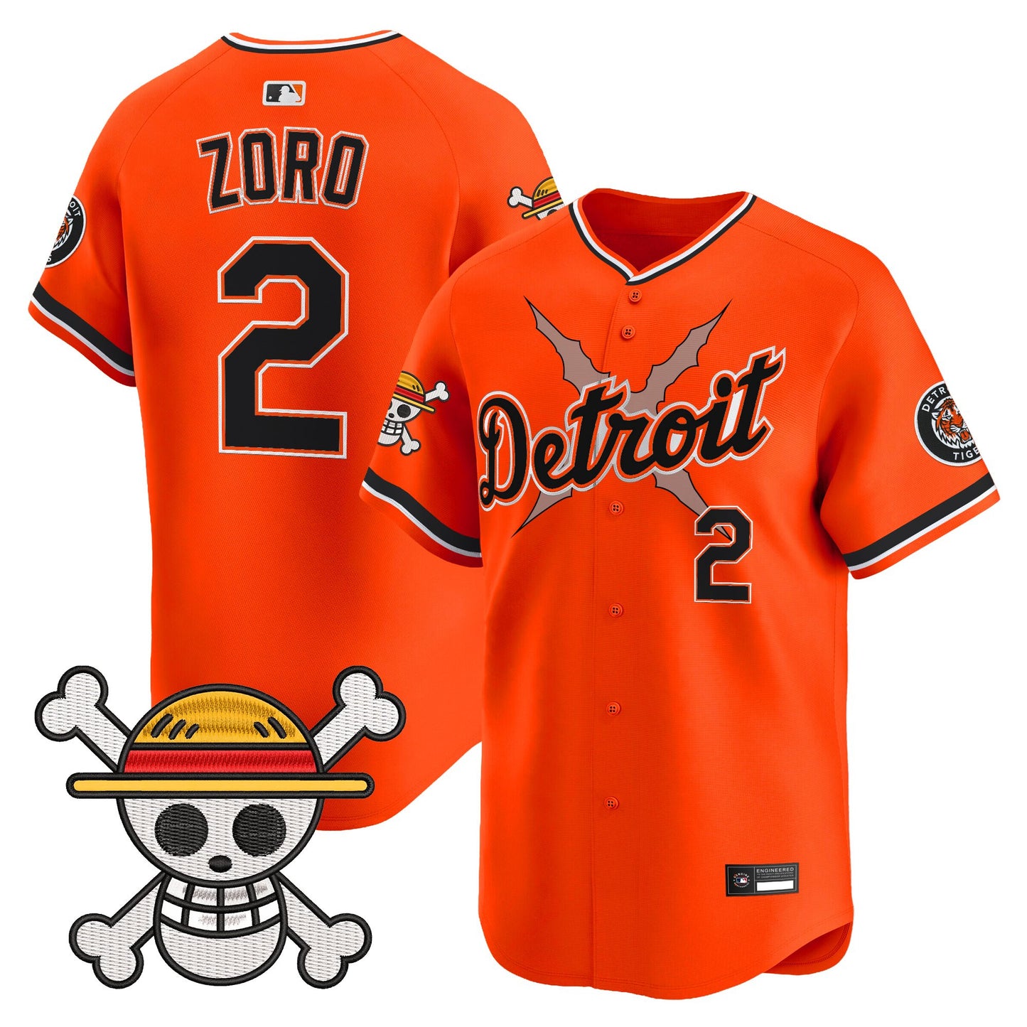 Detroit Tigers x  OP Vapor Premier Limited Jersey - Stitched