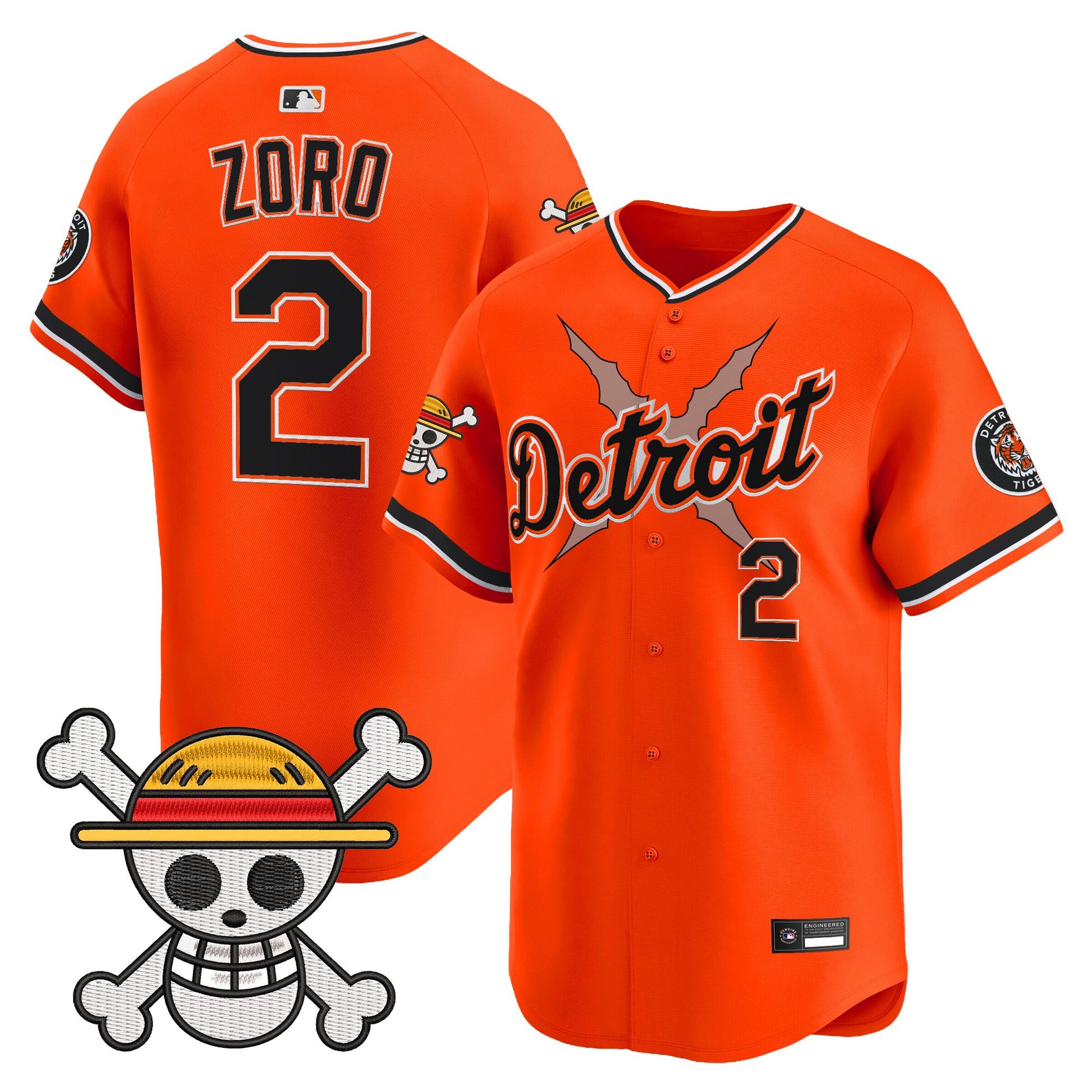 Detroit Tigers x  OP Vapor Premier Limited Jersey - Stitched