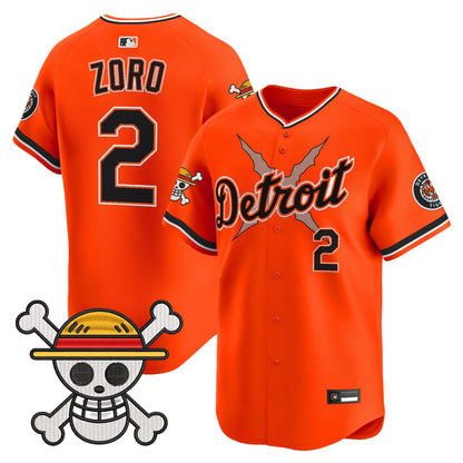 Detroit Tigers x  OP Vapor Premier Limited Jersey - Stitched