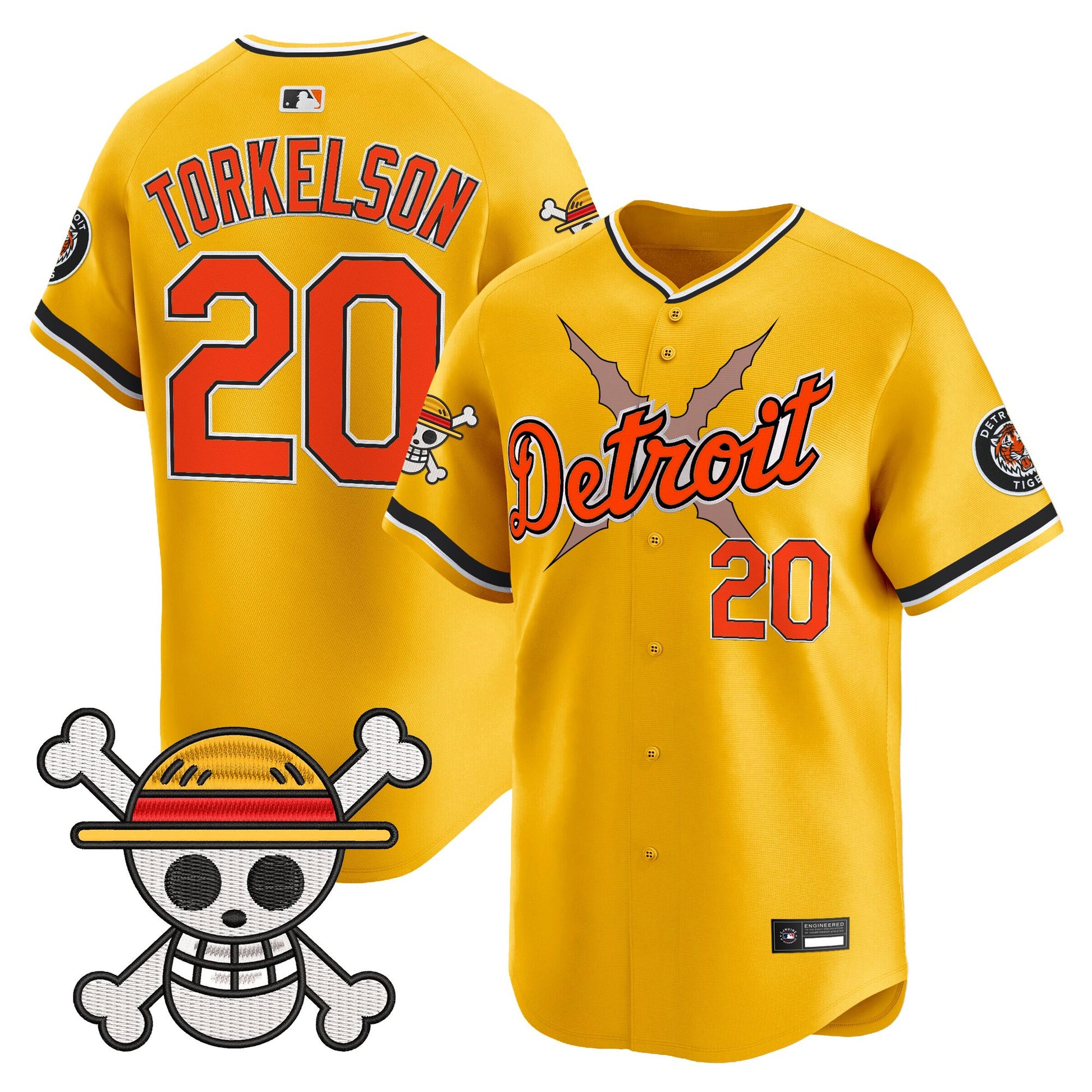 Detroit Tigers x  OP Vapor Premier Limited Jersey - Stitched
