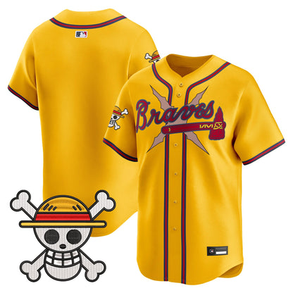 Atlanta Braves x  OP Vapor Premier Limited Jersey - Stitched