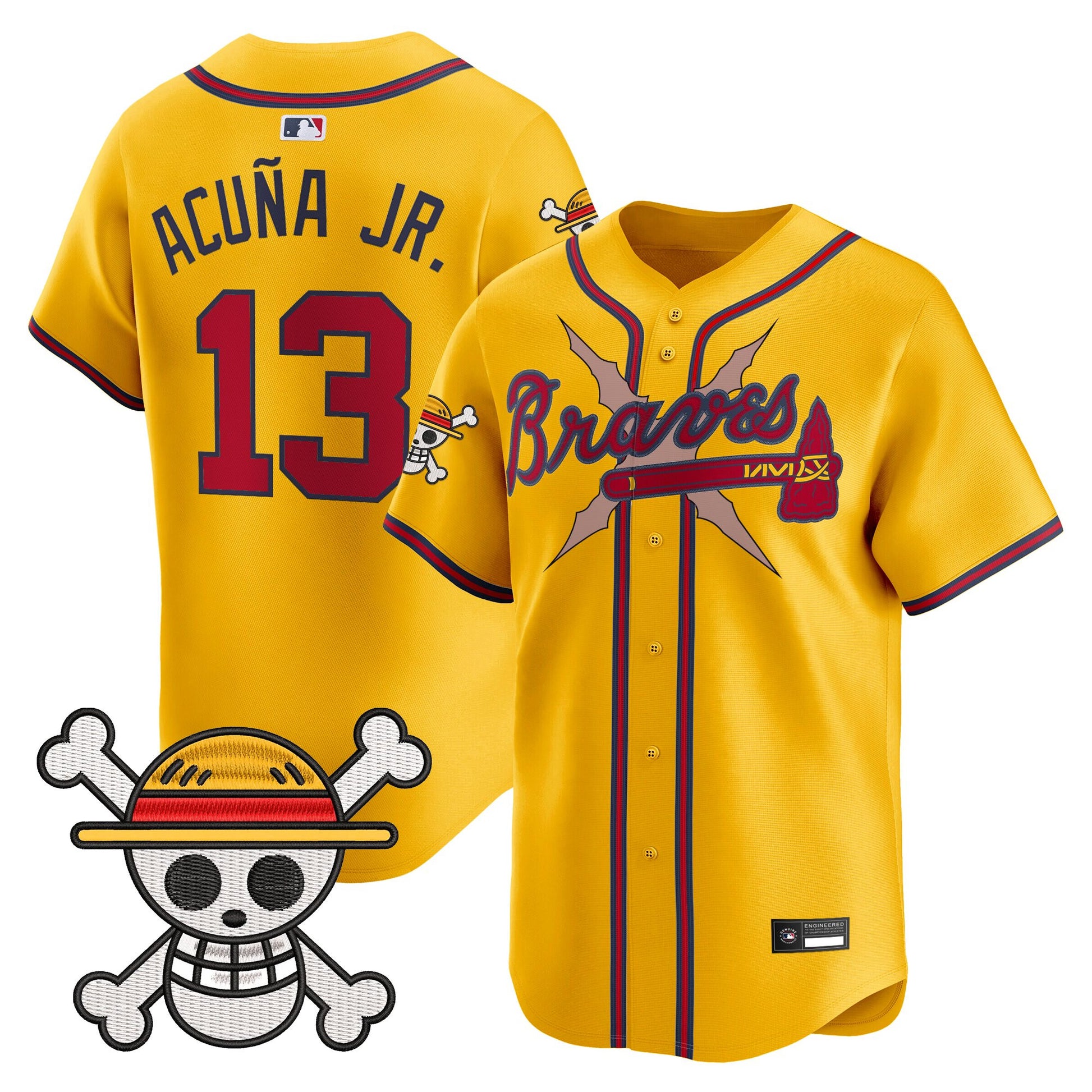 Atlanta Braves x  OP Vapor Premier Limited Jersey - Stitched