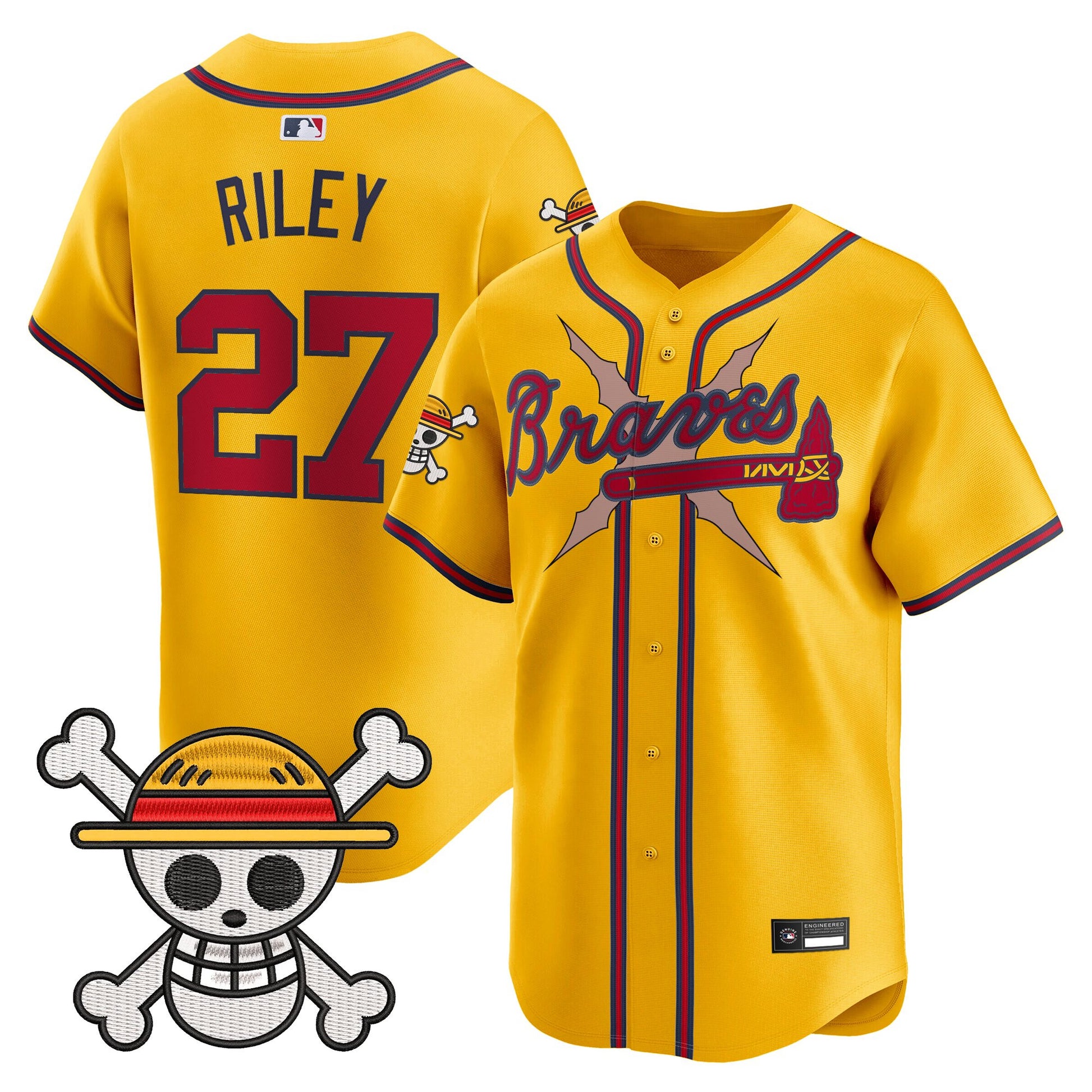 Atlanta Braves x  OP Vapor Premier Limited Jersey - Stitched