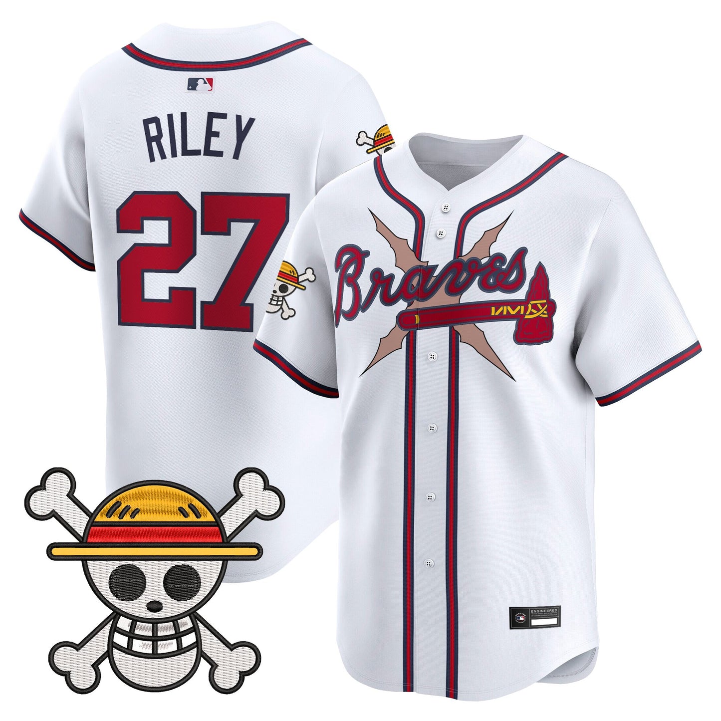 Atlanta Braves x  OP Vapor Premier Limited Jersey - Stitched