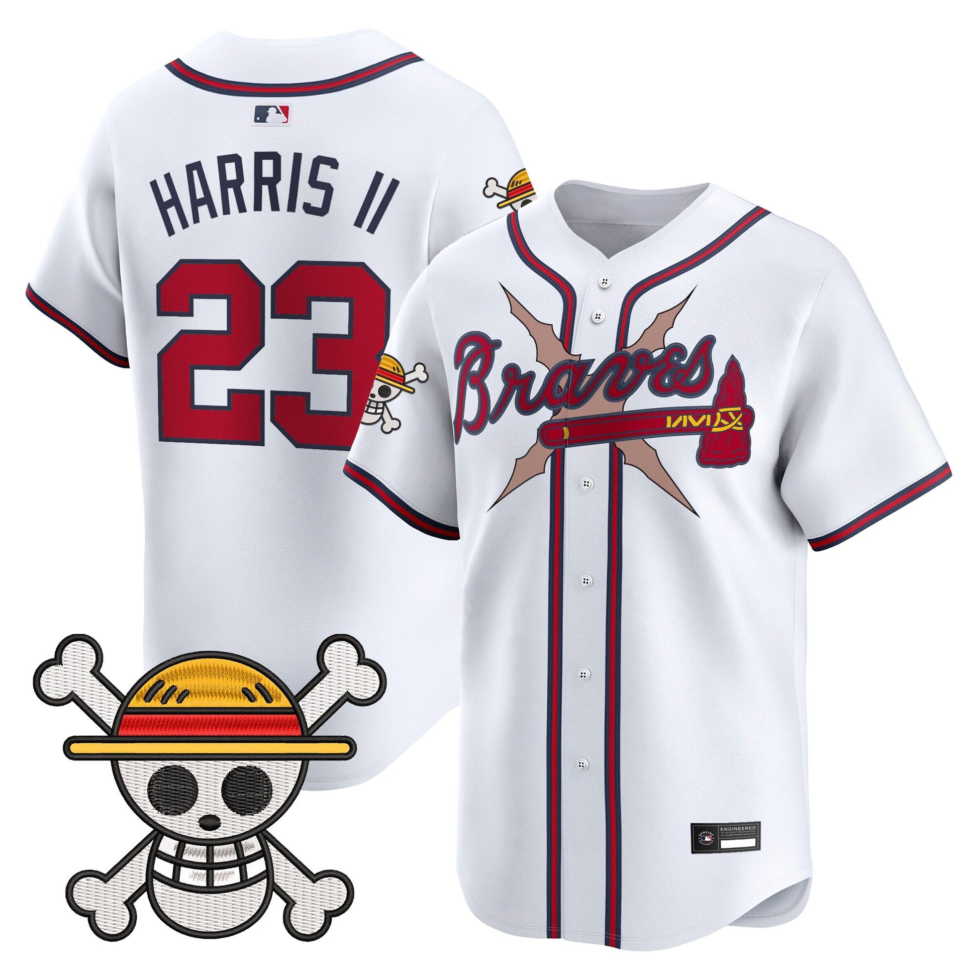 Atlanta Braves x  OP Vapor Premier Limited Jersey - Stitched