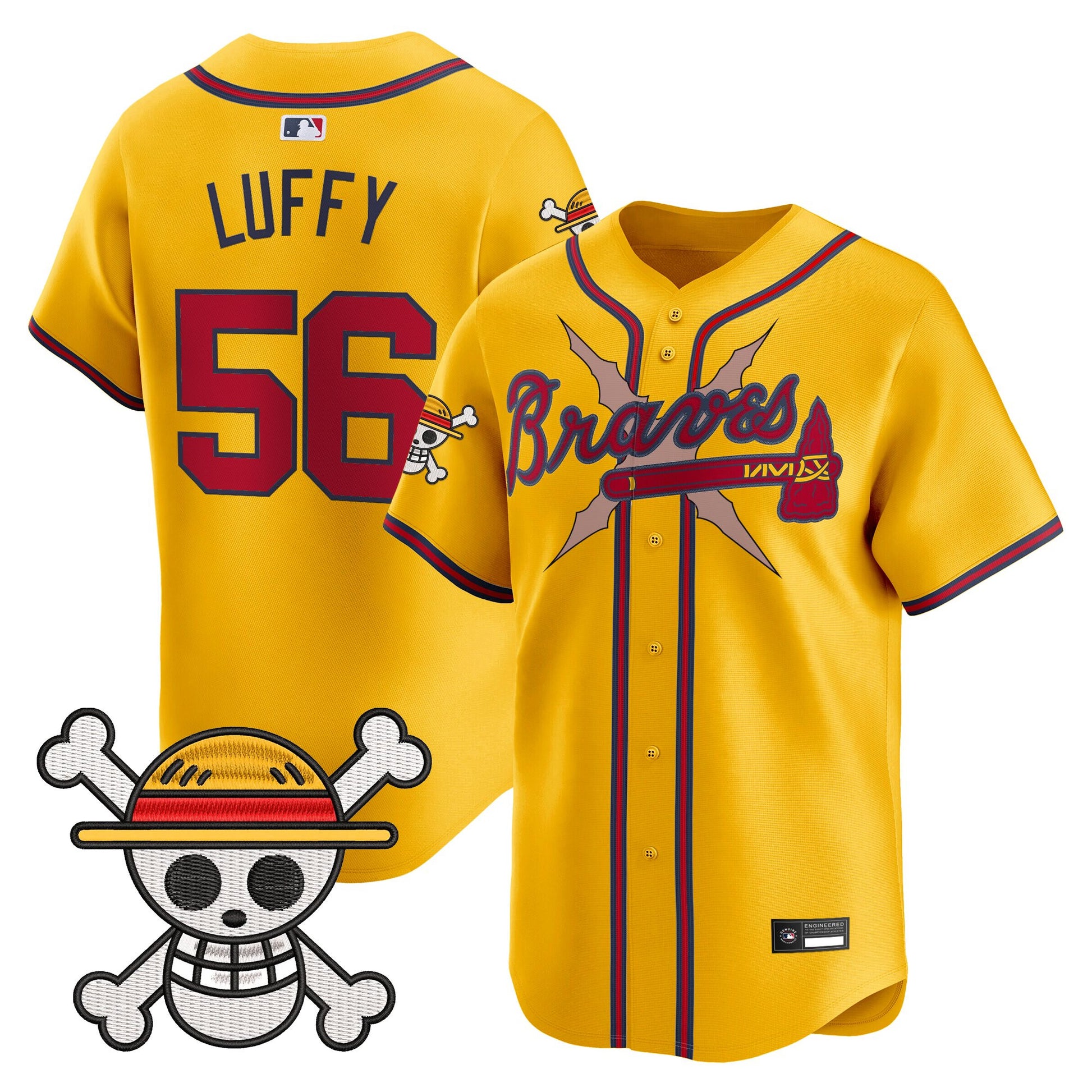 Atlanta Braves x  OP Vapor Premier Limited Jersey - Stitched