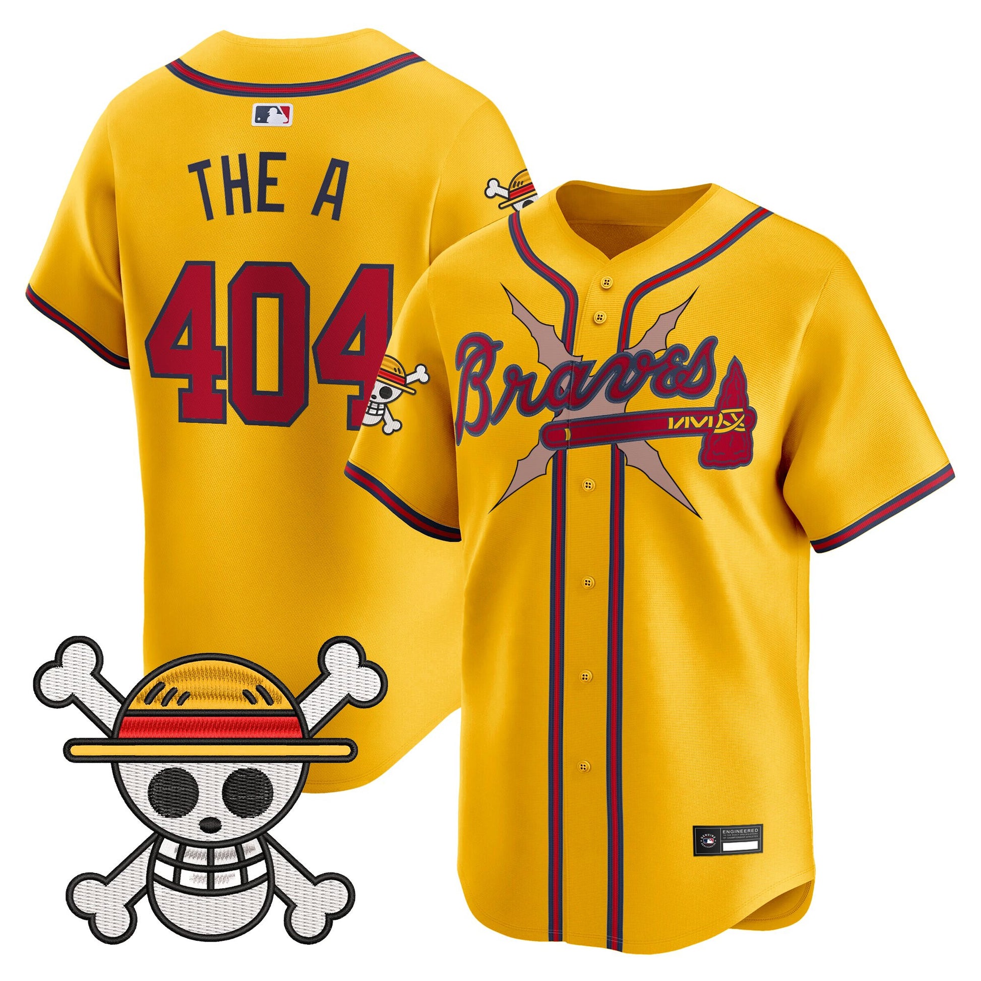 Atlanta Braves x  OP Vapor Premier Limited Jersey - Stitched