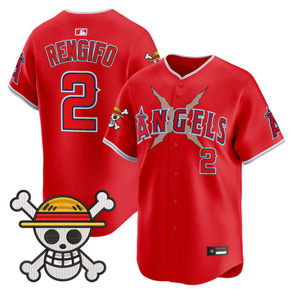 Men's Los Angeles Angels x OP Vapor Premier Limited Jersey - Stitched
