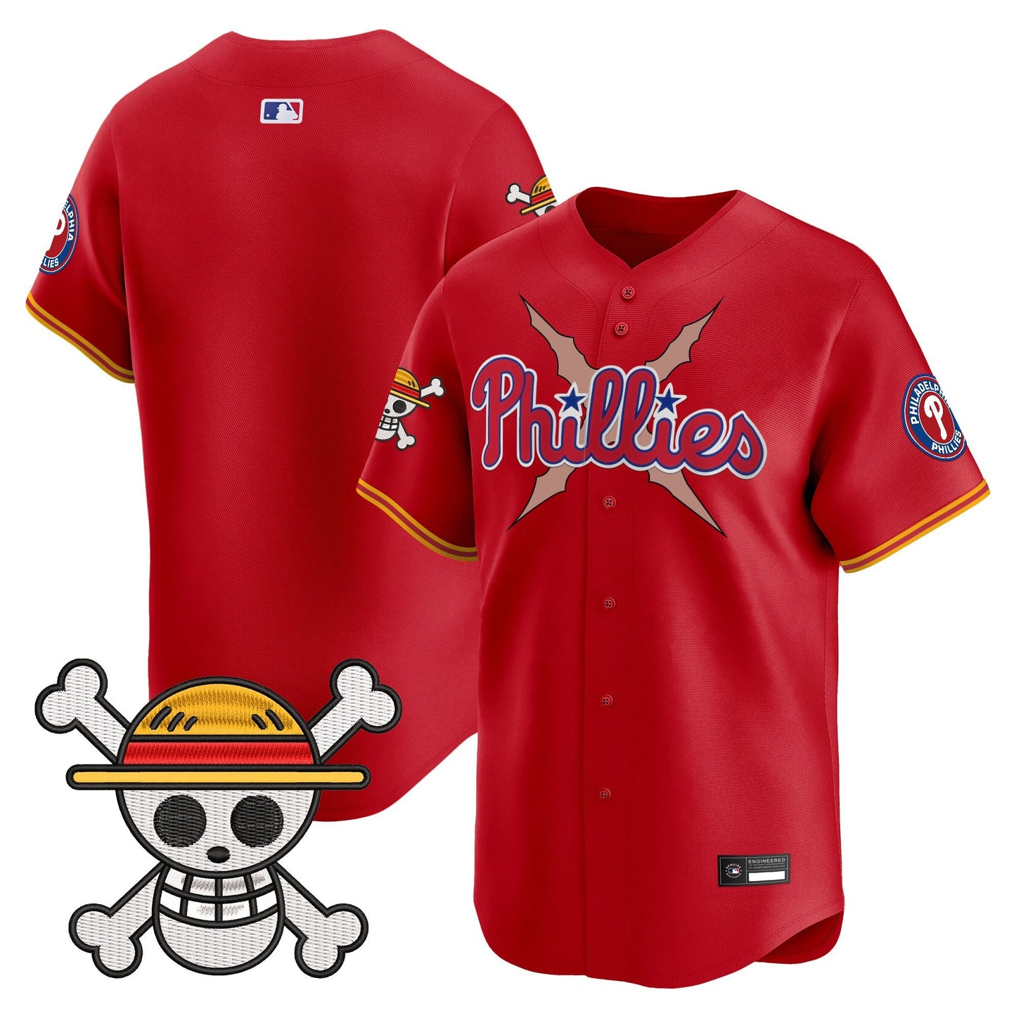 Philadelphia Phillies x OP Vapor Premier Limited Jersey - Stitched